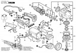 Bosch 0 603 359 903 Pws 20-230 Angle Grinder 230 V / Eu Spare Parts